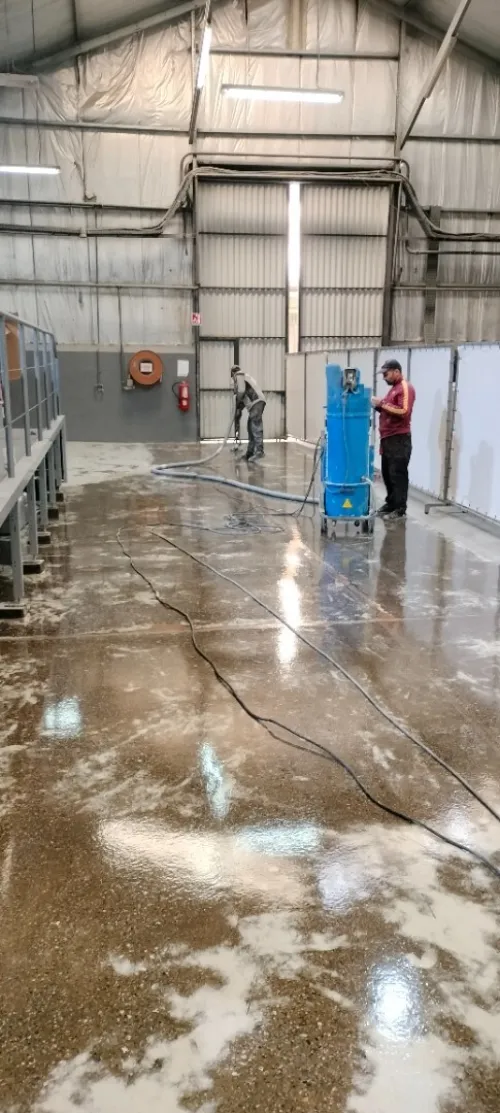 Epoxy parking et hangar 