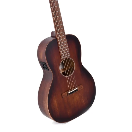 Guitare Sigma 00M-15SE-AGED guitare électro-acoustique folk avec housse