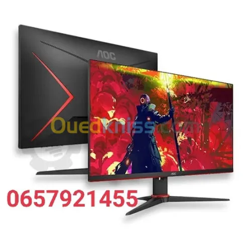 AOC (24) 1080p (75 Hz) (ips)  (ماكانش التوصيل)