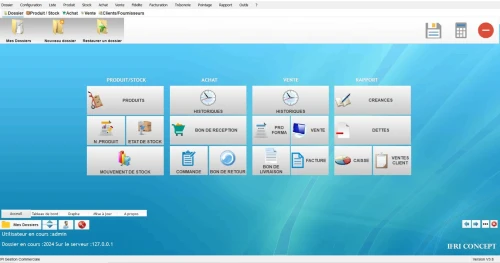 LOGICIEL DE GESTION COMMERCIALE