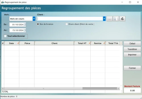 LOGICIEL DE GESTION COMMERCIALE