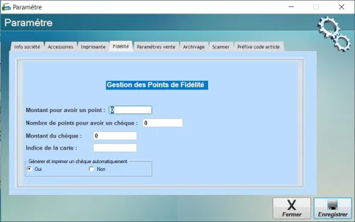 LOGICIEL DE GESTION COMMERCIALE