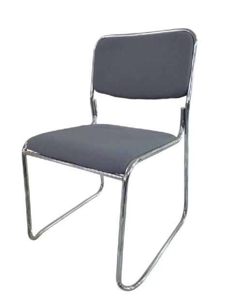 Chaise visiteur en tissu