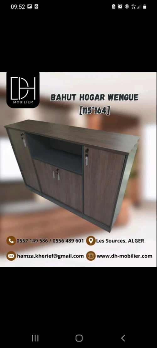 BAHUT HOGAR WENGUE 