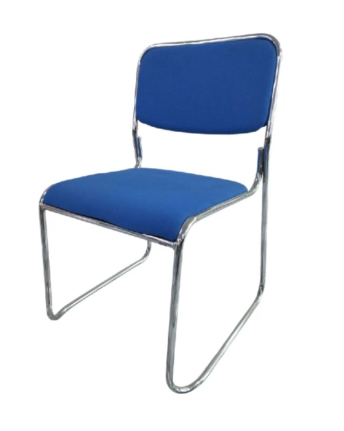 Chaise visiteur en tissu