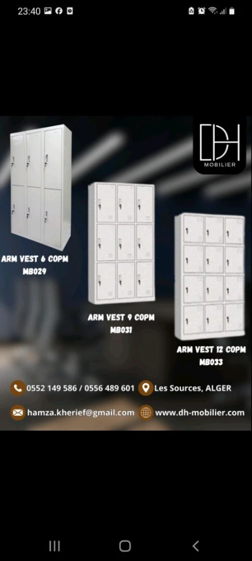 Armoire Vestiaire Métallique