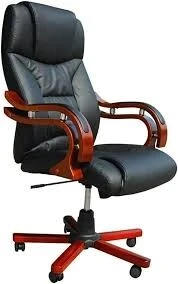 fauteuil directionnelle en bois