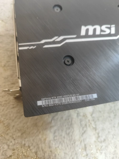 MSI RTX 2060 VENTUS 6G OC