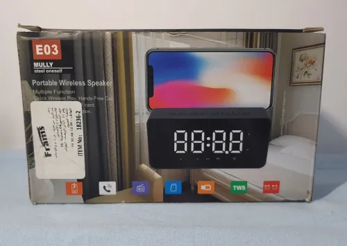 Horloge Et Réveil Et Radio منبه ومكبر صوت