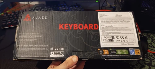 AJAZZ AK680 Red Switch Compact Mechanical Keyboard