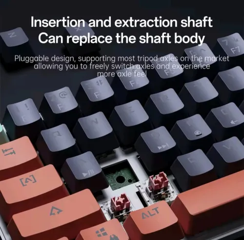 Clavier mécanique Mucai MKA610w red switch 60% RGB neuf jamais utilisé