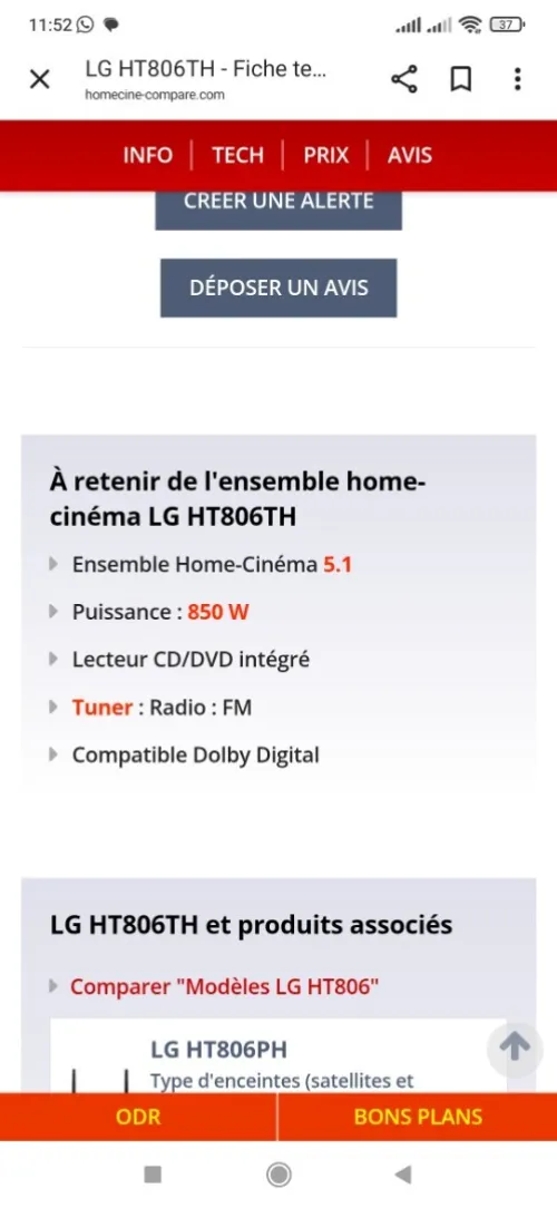 Home cinéma 