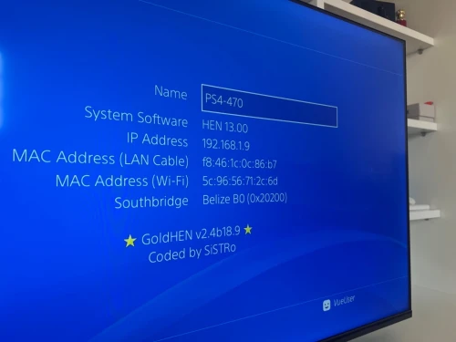Ps4 slim 1tb flashé avec boite + 2 manettes originales