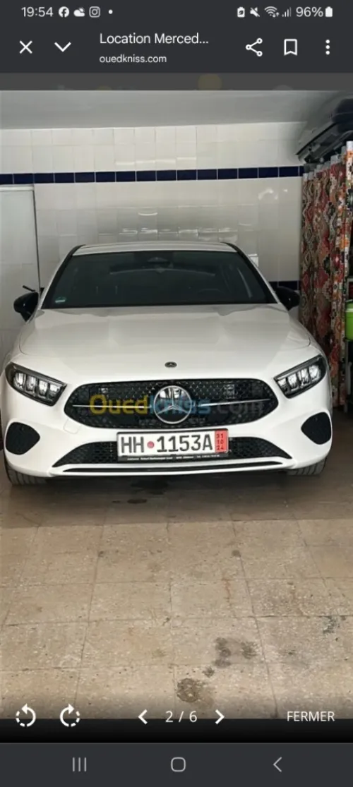 Location Mercedes 180A 2024