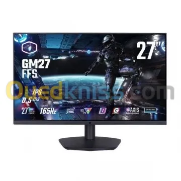 ECRAN COOLER MASTER GM27-FFS - 27" FHD - FAST IPS - 165 HZ - 0,5MS - ADAPTIVE SYNC - HDMI - DP