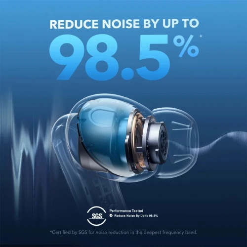 SOUNDCORE BY ANKER LIBERTY 4 NC TRUE WIRELESS NOISE CANCELLING EARBUDS BLUETOOTH IOS /ANDROID BLACK