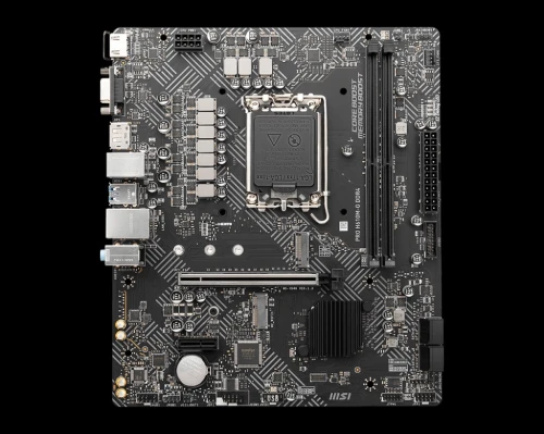 MSI PRO H610M-G - CARTE MÈRE MICRO ATX -  DDR4 -  SOCKET 1700 INTEL - H610 EXPRESS - 2X DDR4 - BLACK