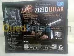 Carte Mère Gigabyte Z690 UD AX - ATX Socket 1700 Intel Z690 Express - 4x DDR5 - M.2 PCIe 4.0