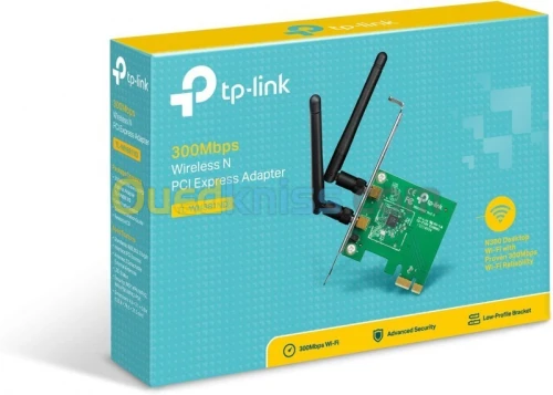TP-Link TL-WN881ND Carte PCI Express Wi-Fi N 300Mbps