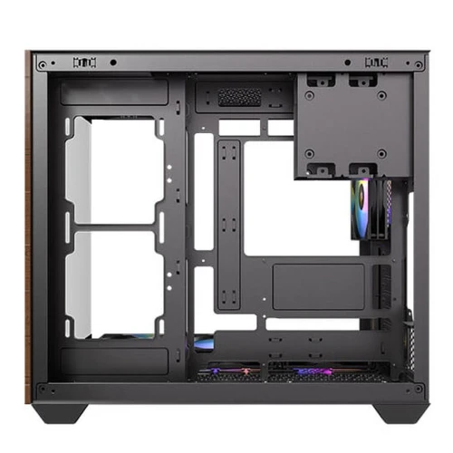 ANTEC CX800 WOOD - BOITIER PC GAMING MOYEN TOWER - 360MM ARGB - AIRFLOW - VERRE TREMPÉ - BLACK