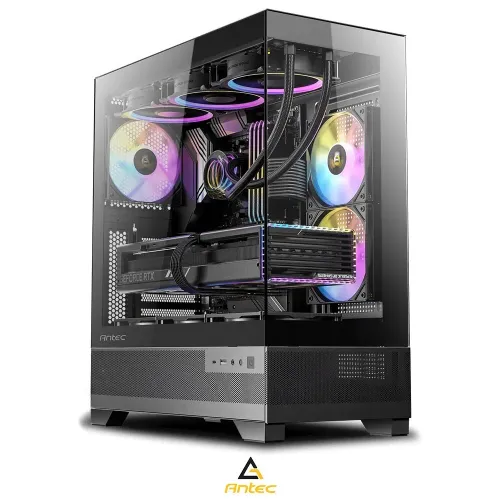 ANTEC CX700 ELITE - BOITIER PC GAMING MOYEN TOWER - 360MM ARGB - AIRFLOW - VERRE TREMPÉ - BLACK