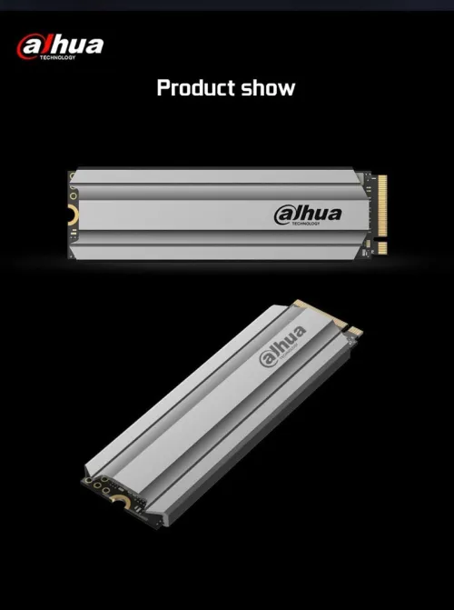 DAHUA C900 PLUS 512GB - DISQUE DUR SSD M.2 NVMe - PCIe 3.0 x4 GEN 3 - 3300 MB/s - 3D NAND - BLACK