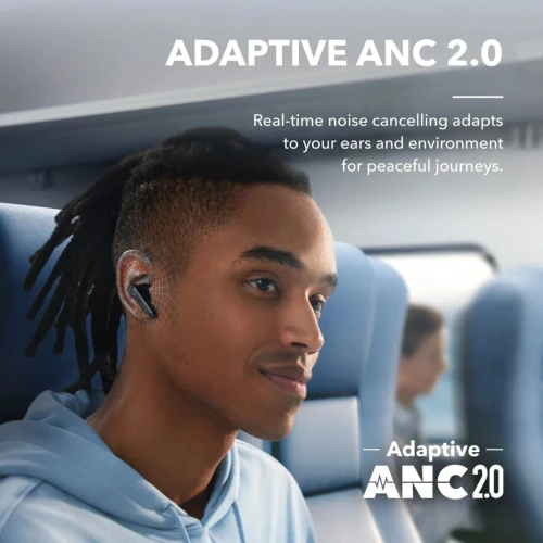 SOUNDCORE BY ANKER LIBERTY 4 NC TRUE WIRELESS NOISE CANCELLING EARBUDS BLUETOOTH IOS /ANDROID BLACK
