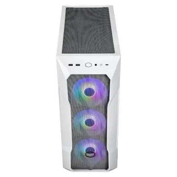 COOLER MASTER MASTERBOX TD500 MESH V2 - BOÎTIER MOYEN TOUR - VERRE TREMPÉ - 3FAN ARGB - BLANC