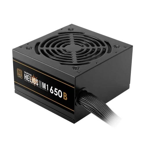 GAMDIAS HELIOS M1-650B - ALIMENTATION 650W - 80+ BRONZE - SILENCIEUSE 120 MM - ATX PFC ACTIF - BLACK