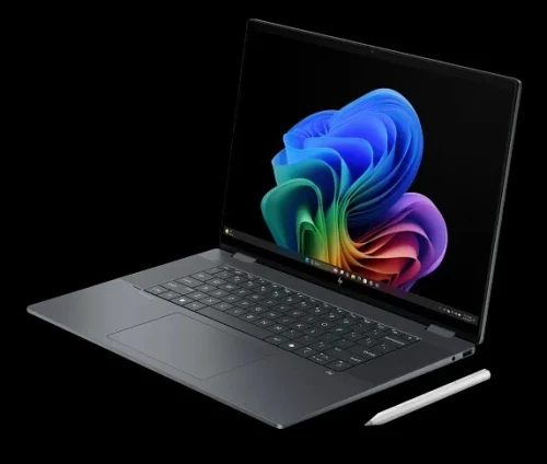 HP OMNIBOOK X FLIP 16-AS0023DX - ULTRA 7 256V - 16GB - 1TB - 16" 2K TACTILE X360 - RÉTROÉCLAIRÉ