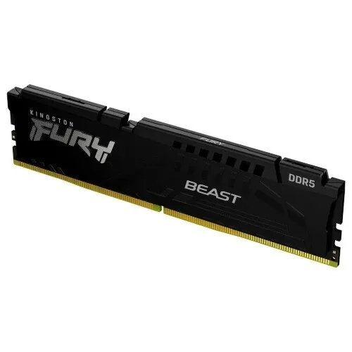 KINGSTON FURY BEAST - 16GO DDR5 - 1 BARRETTE DE 16GO - 5200MHZ CL40 - XMP 3.0 - AMD/INTEL - BLACK