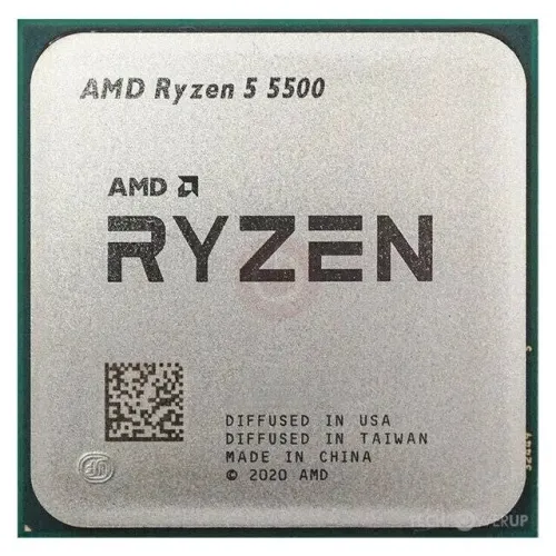 PROCESSEURS AMD RYZEN 5 5500 - SOCKET AM4 - 6 CŒURS - 12 THREADS - 4.2 GHZ - 34MO - BOX AVEC VENTILO