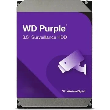WD PURPLE 6TB SURVEILLANCE - DISQUE DURE HDD 3,5" - SATA 6GB/S - 5400 RPM - 256Mo - WD64PURZ