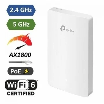 TP-LINK EAP615 AX1800 - POINT D'ACCES WIFI 6 - 5GHz - PoE GIGABIT - 1800 Mbps - PLAFONNIER - VLAN