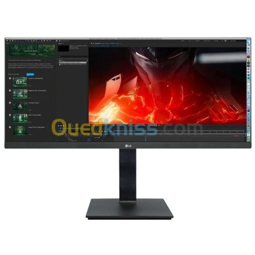 Ecran LG 29" LED - 29BN650-B - 5 Ms - Ultra Large - Dalle IPS - HDR - 75 Hz- HDMI