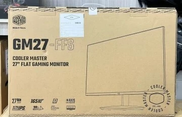 ECRAN COOLER MASTER GM27-FFS - 27" FHD - FAST IPS - 165 HZ - 0,5MS - ADAPTIVE SYNC - HDMI - DP