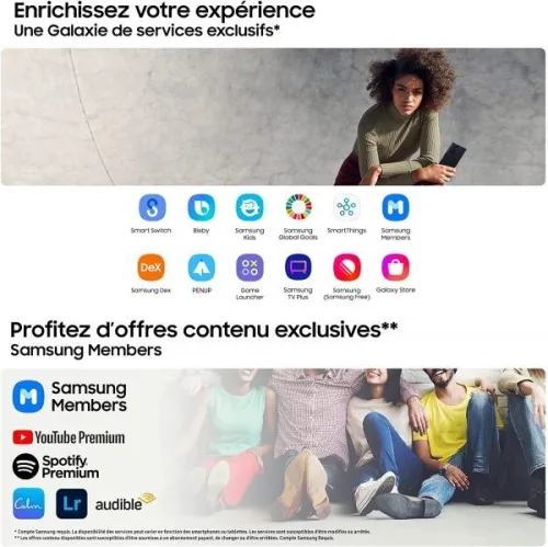 SAMSUNG Galaxy Tab S8+ 5G - 8Go - 256 Go - 12,4inch Super AMOLED - Blister