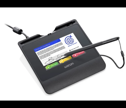 WACOM TABLETTE DE SIGNATURE STU-540 - 5" LCD TFT - STYLET - 800 x 480 PXLS - 2540 LPI - USB - NOIR