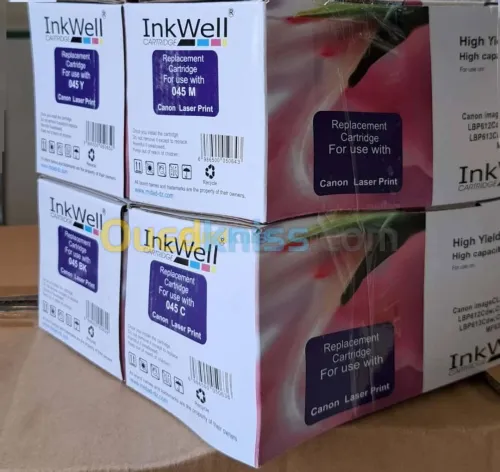 JEU TONER CANON 045 / 054 / 067 - INKWELL COMPATIBLE UNIVERSEL - 