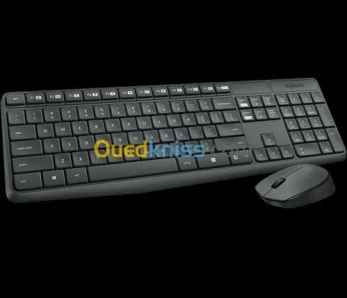 Logitech Clavier+Souris MK235 Sans Fil