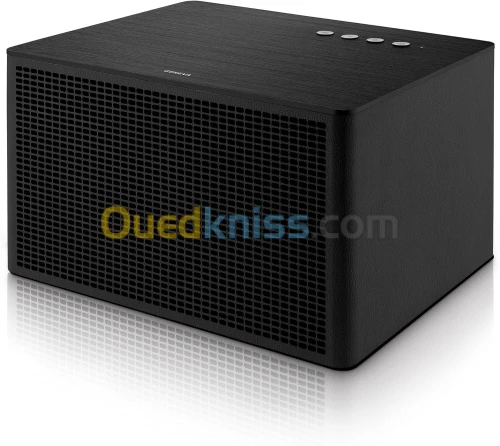 GENEVA ACUSTICA A170 - ENCEINTE BLUETOOTH - STÉRÉO BASS - 20000 HZ - CUIR - BLACK ORIGINAL