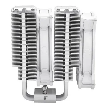 COOLER MASTER HYPER 622 HALO WHITE- INTEL & AMD - LED ARGB - ALUMINIUM - 3 BROCHES - 2 FAN 120MM