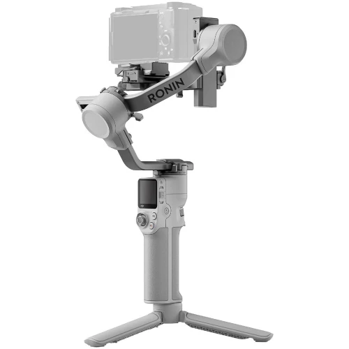DJI RS4 MINI STABILISATEUR - ECRAN TACTILE 1.4" - 2KG MAX - BLUETOOTH 5.1 - USB-C - TRÉPIED - GRIS