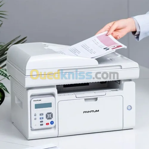PANTUM M6559N - LASER 3 EN 1 MONOCHROME - MULTIFONCTION A4 - ADF - RESEAUX - USB 2.0 - PD219 -GRISE