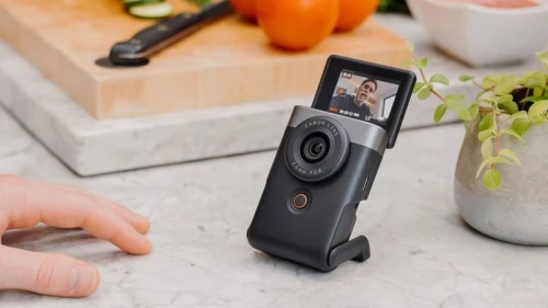 CANON PowerShot V10 Vlog Caméra Pour Créateurs De Contenu Objectif Grand Angle 19 Mm