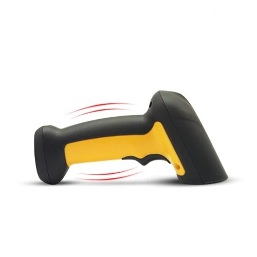 HENEX XL-9529 - DOUCHETTE CODE À BARRE 1D/2D SANS FIL - IP65 - PLUG & PLAY - 600M DISTANCE - 2200MHA - 433MHZ - BLACK