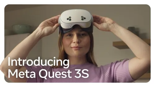OCULUS META QUEST 3S - 256GO 4K - SNAPDRAGON XR2 GEN 2 - ALL-IN-ONE - QUEST TOUCH PLUS - 2 MANETTES