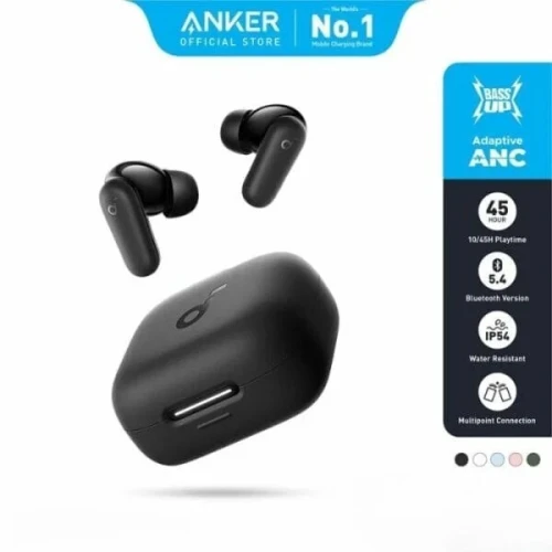 SOUNDCORE BY ANKER R50I - ECOUTEURS SANS FIL TWS - ANC - BLUETOOTH 5.3 - ETANCHE IPX5 - 10H - BLACK
