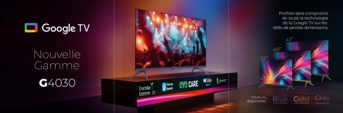 TV IRIS 43" G4030 - FULL HD - GOOGLE TV - ANDROID - BELUTOOTH - EYE CARE - DOLBY AUDIO - GOOGEL CAST