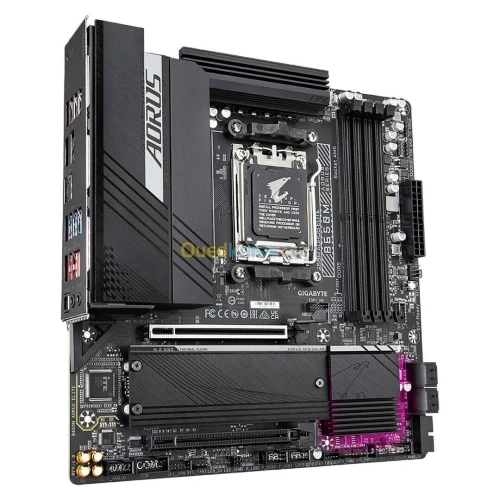 GIGABYTE B650M AORUS ELITE - CARTE MÈRE MICRO ATX - SOCKET AM5 - 4 x DDR5 - 1 x PCIe 4.0 X16 - 3 x M.2 (1 x PCIe 5.0 + 2 x PCIe 4.0) NVMe - LAN 2.5GBE - USB 3.2 - BLACK